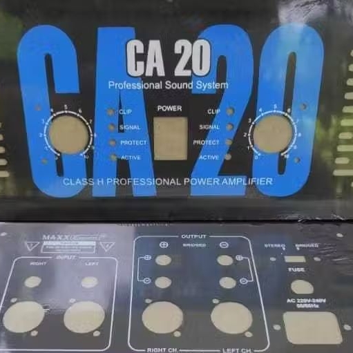 Jlelectro Plat Depan Belakang Ca20 Box Ca 20 Bahan Tebal