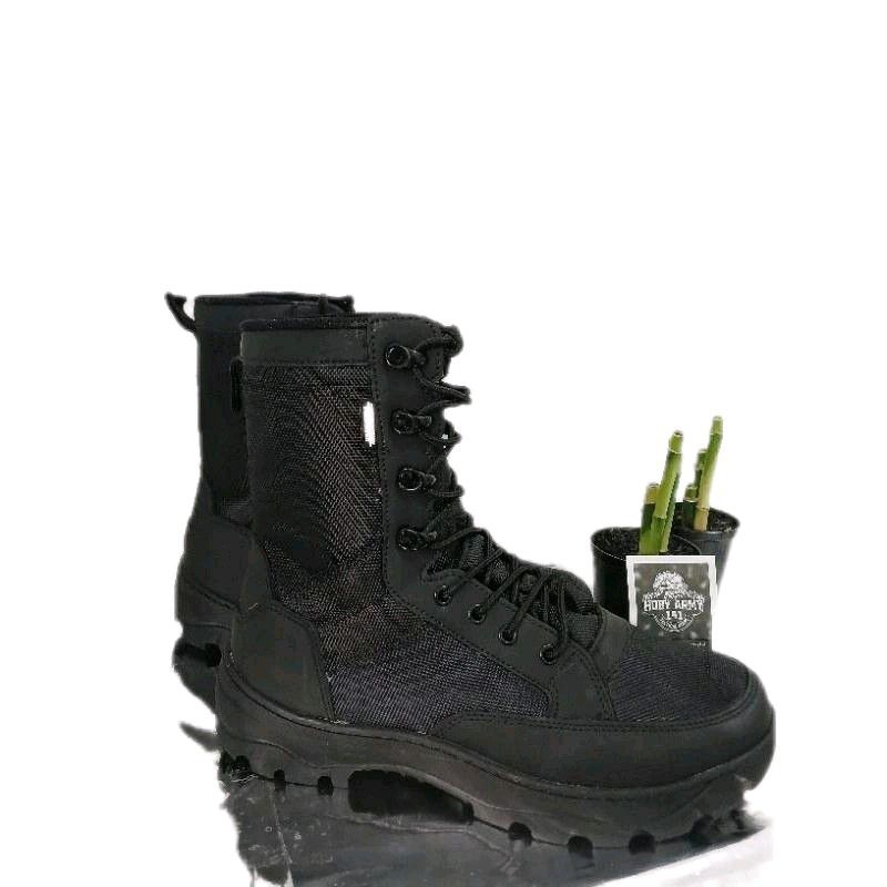 A3-Sepatu PDL WEBA ORI Sepatu PDL Pembagian TNI AD Weba Sepatu PDL TNI/Polri - Boots