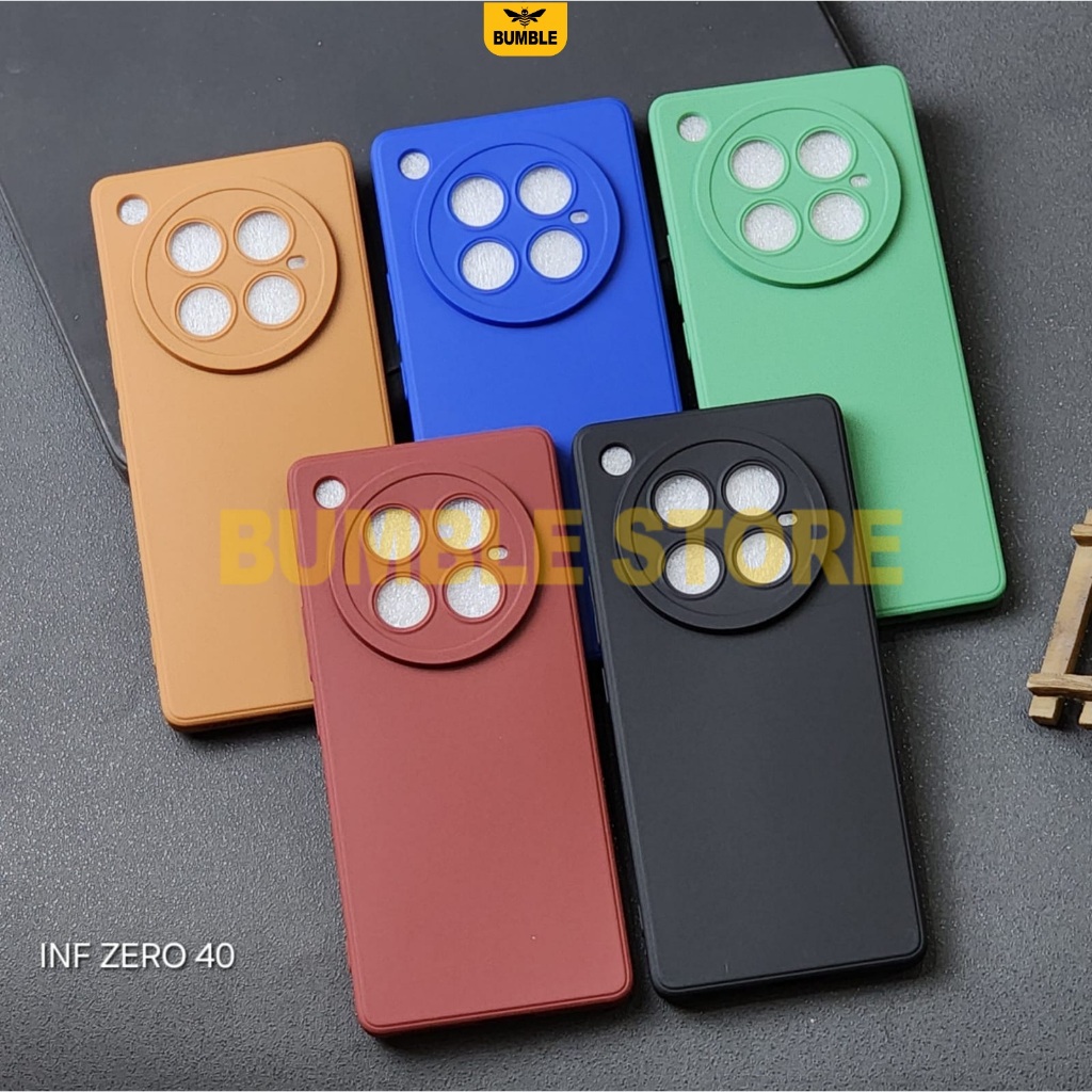 Infinix Zero 40 Softcase Pro Camera Warna Case Infinix Zero 40