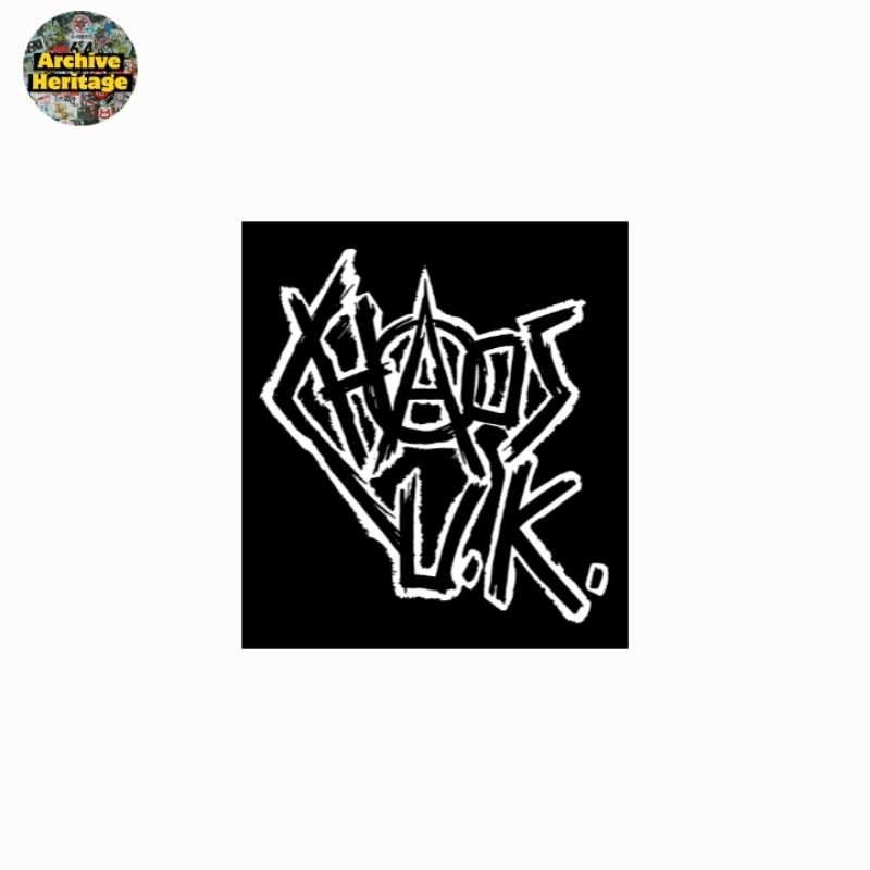 

sticker band Chaos UK punk rock stiker