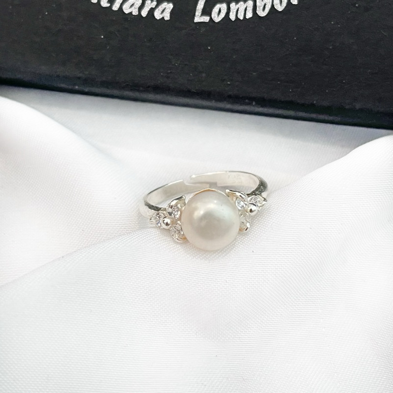 Cincin perak 925 asli lombok bersertifikat Perhiasan perak 925 asli bersertifikat Aksesoris cincin p