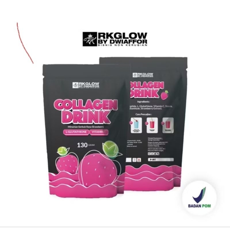 RK COLLAGEN DRINK BPOM HALAM MUI