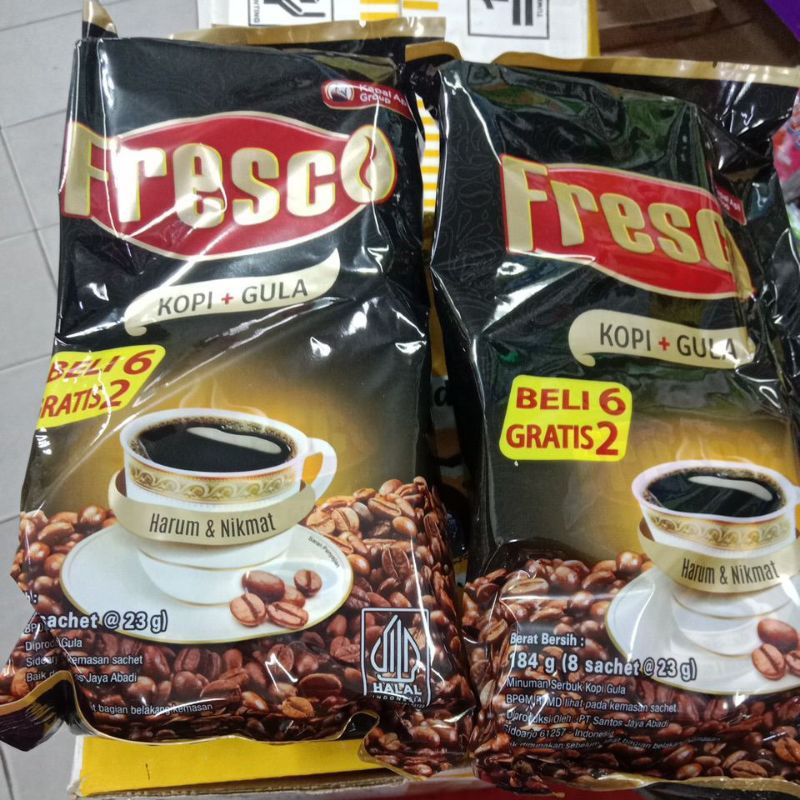 

fresco kopi gula 6+2 (isi 2pack)