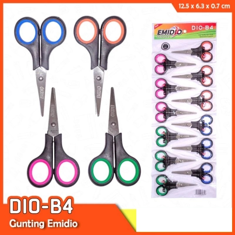 

Gunting Stainless Steel Tajam Emidio / Gunting Tajam Panjang Emidio