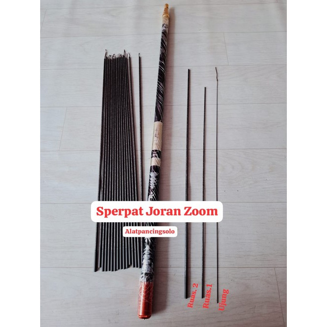 Sperpat Joran Tegek Zoom Ruas Carbon Tegek