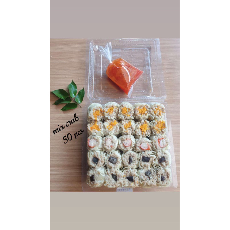 

Dimsum Mix crab isi 50 frozen