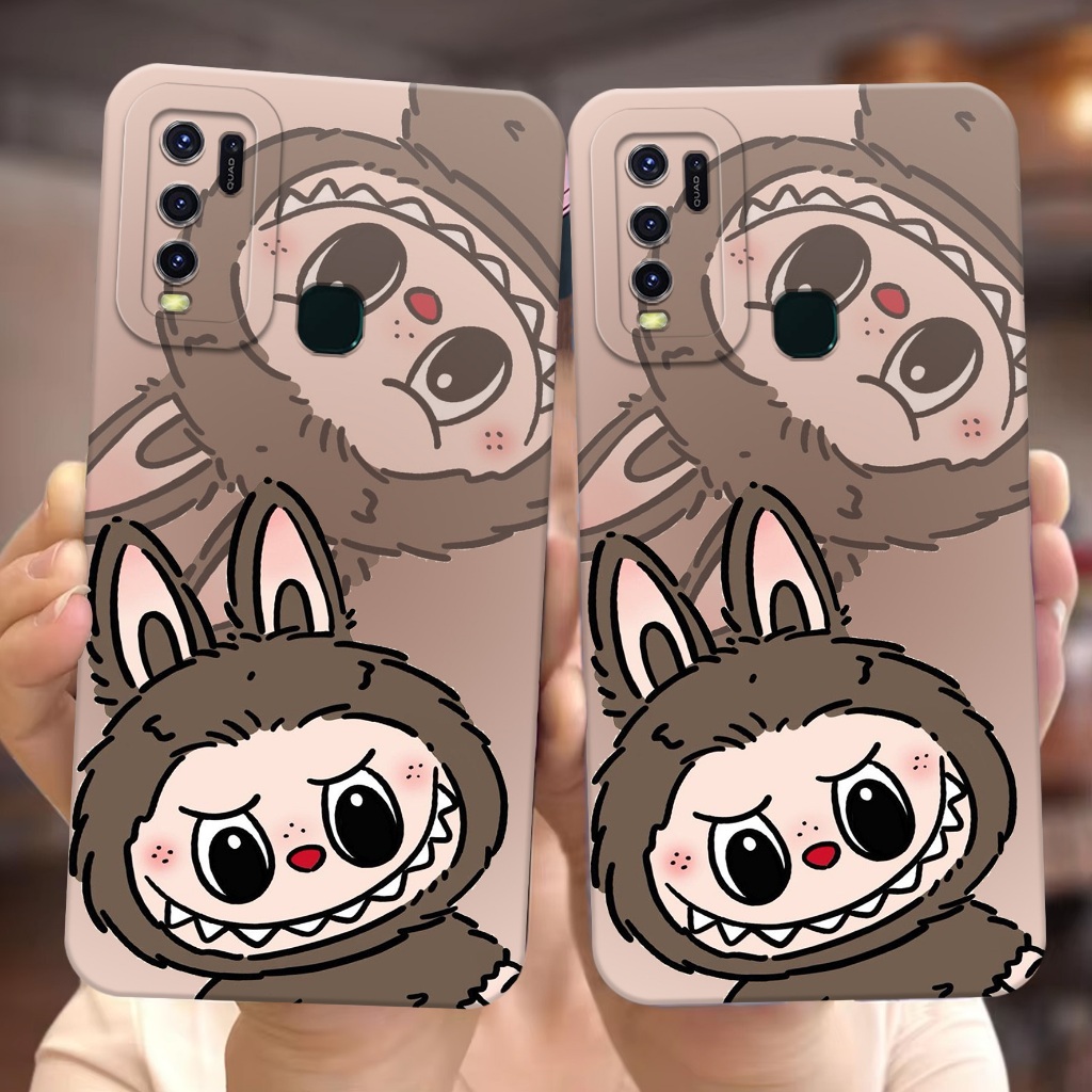 Case Hp Vivo 1938 - Casing Hp Vivo 1938 Motif Labubu - Case Procamera - Softcase Hp Vivo 1938 - Soft