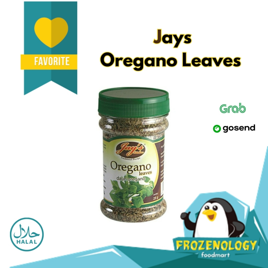 

Jay's Kitchen Oregano Leaves / Daun Oregano Kering