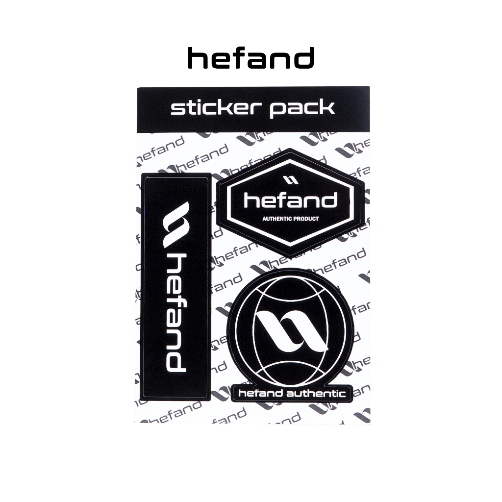 Hefand.co -  Exclusive Sticker Pack Black