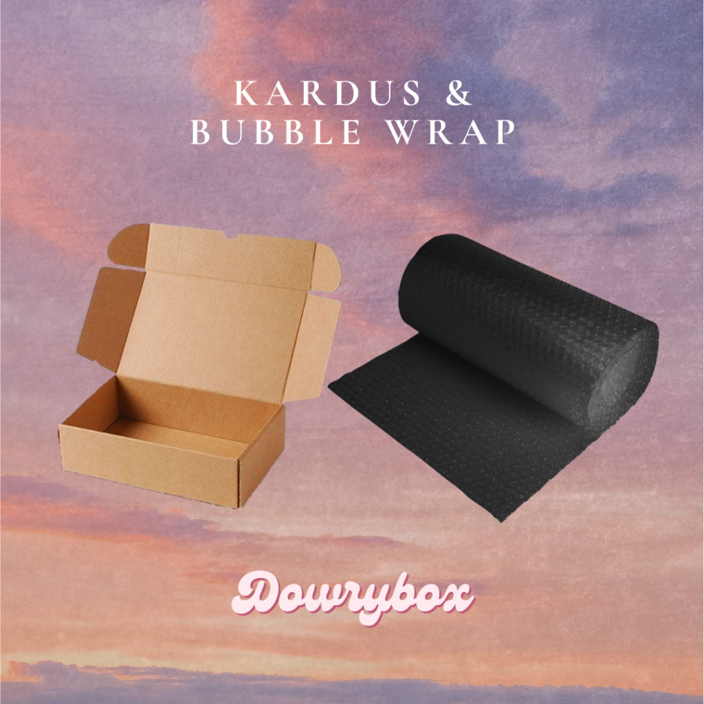 

PACKING Kardus dan Bubble Wrap