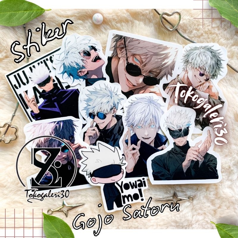 

STIKER ANIME GOJO SATORU STIKER MURAH ANIME JUJUTSU KAISEN [25PCS]
