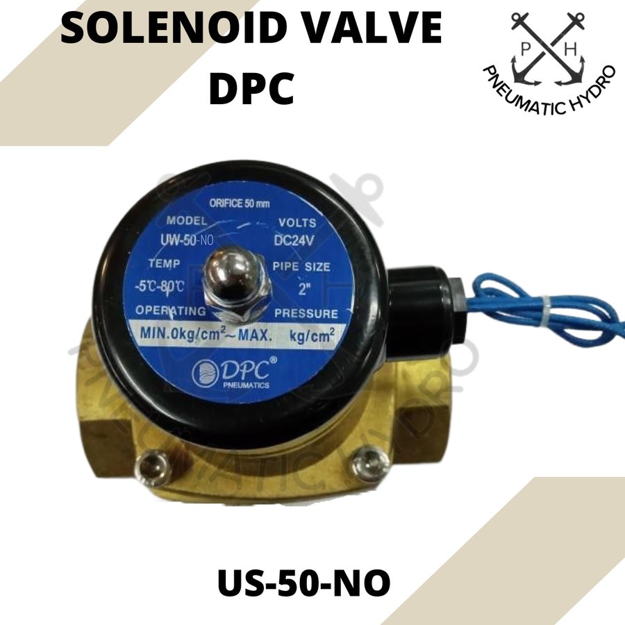 Selenoid valve 2 way DPC UW-50 NORMALY OPEN - DC244