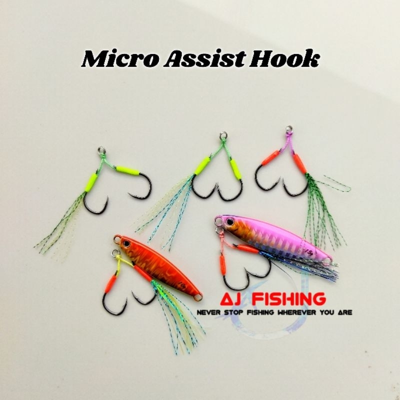micro Assist Hook / assist hook untuk 10-15 gr
