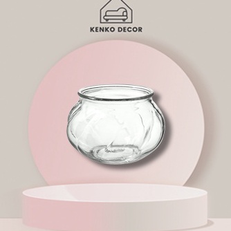 PROMO TERPOPULER Vas kaca bening 8 cm vas bunga vas kaca vas panjangan vas kecil VI222