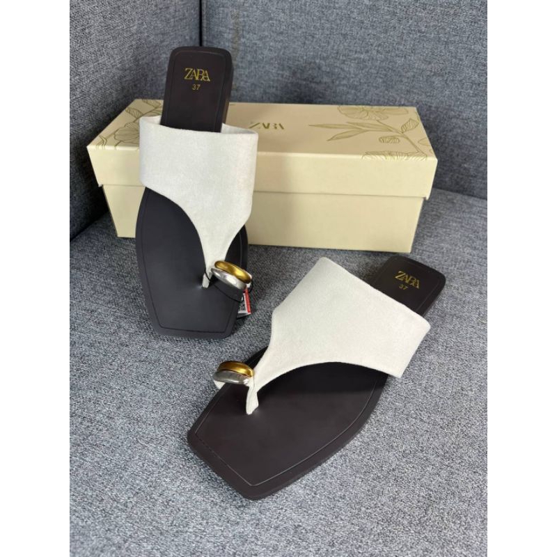 ZS644 Sepatu Teplek Wanita Sandal Teplek Wanita