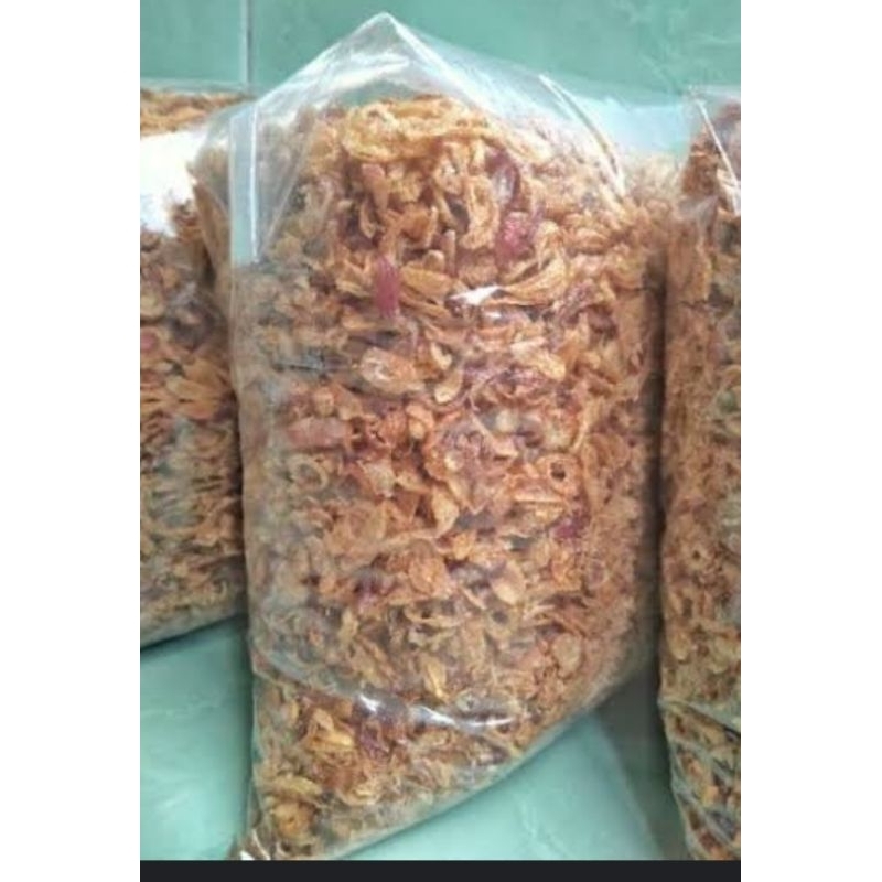 

BAWANG GORENG MURNI 100% TANPA TEPUNG 1KG