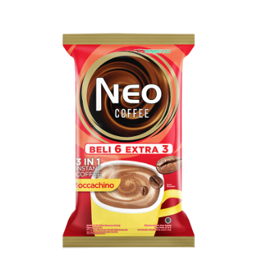 

NEO Coffee Kopi Moccachino 3 in 1 Sachet 9 x 20g