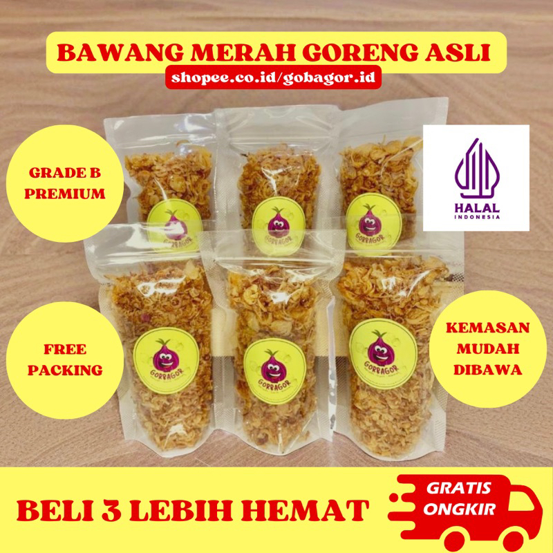 

[70 GR] BAWANG GORENG GORBAGOR