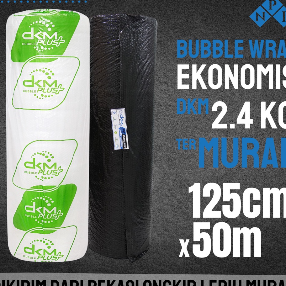 

Wah Plastik Bubble Wrap Hitam Bening 5 Meter Bubblewrap DKM Plus Ekonomis