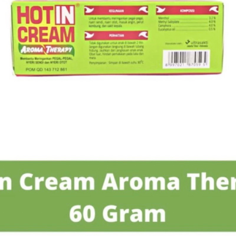 hot in cream aroma therapy
