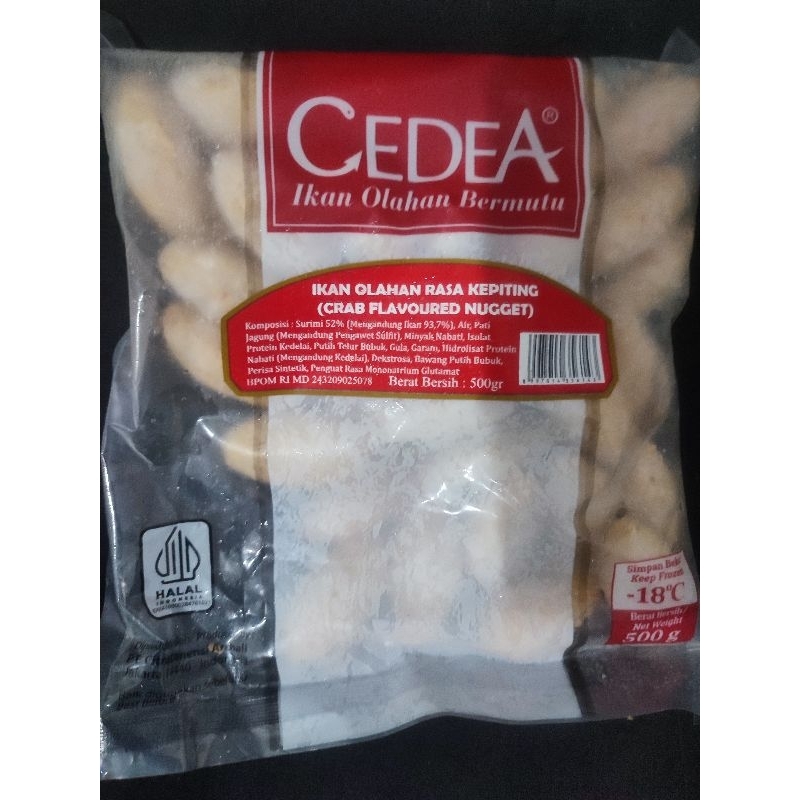 

crabnuget cedea 500 gram