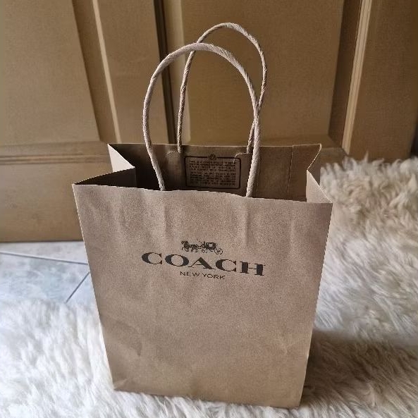 

Paperbag COACH New York Branded