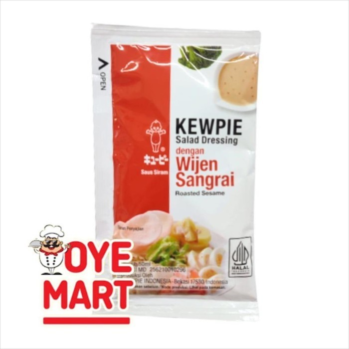 

KEWPIE WIJEN SANGRAI 50ML SACHET/SALAD DRESSING/SAUS SIRAM