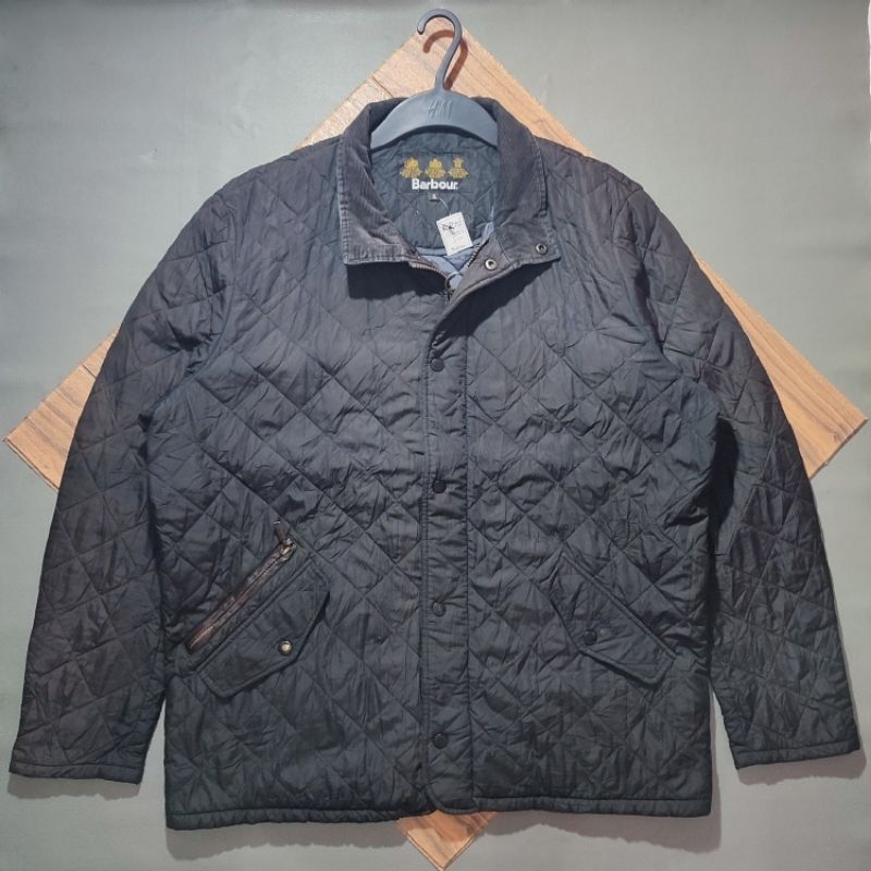 quilted jacket Barbour navy XL