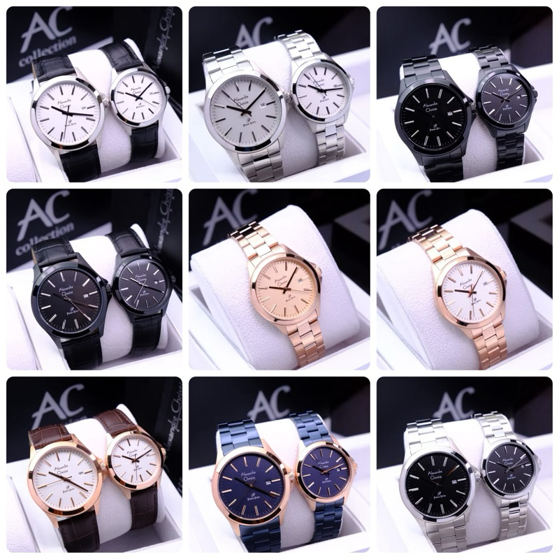 Alexandre Christie Ac 1026 Jam Tangan Couple Pria Wanita Alexandre Christie Ac1026