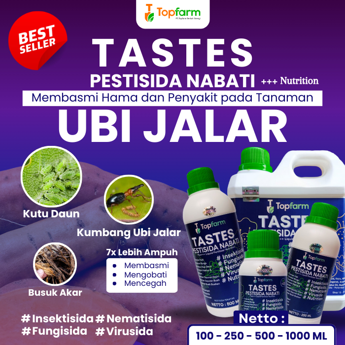 Obat Hama Ubi Jalar Lanas / Obat Semprot Ubi Jalar / Obat Semprot Pembesar Ubi Jalar / Obat Pembasmi