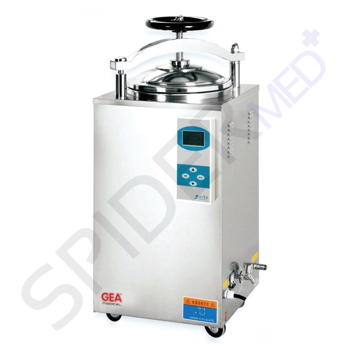 GEA Autoclave LS 35HD Vertical Pressure Steam Sterilizer /  LS 35 HD Autoklaf Sterilisator Basah 35 