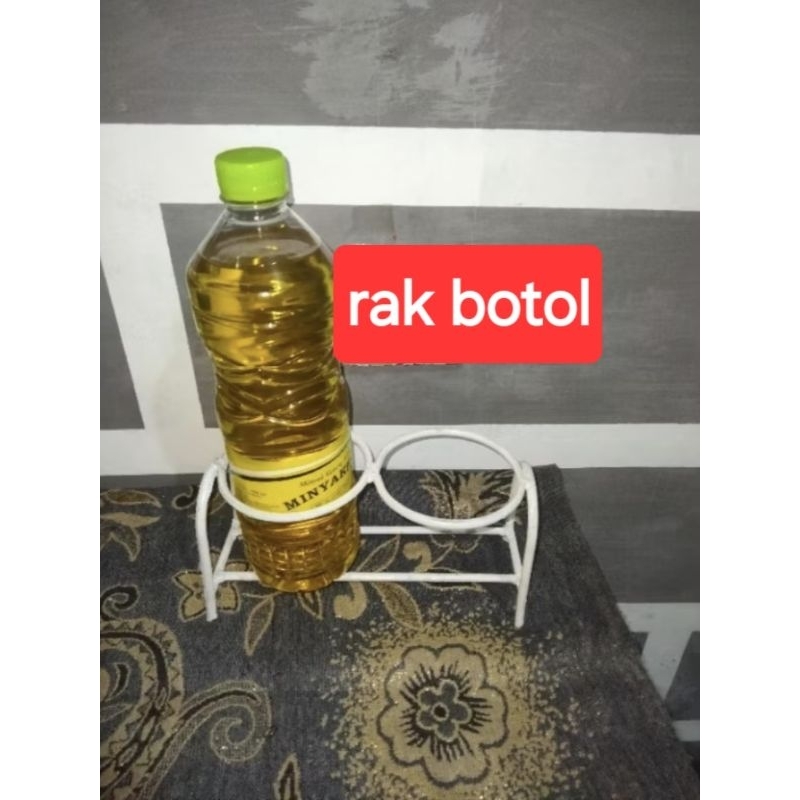 RAK BOTOL MINYAK GORENG DAN BUMBU DAPUR