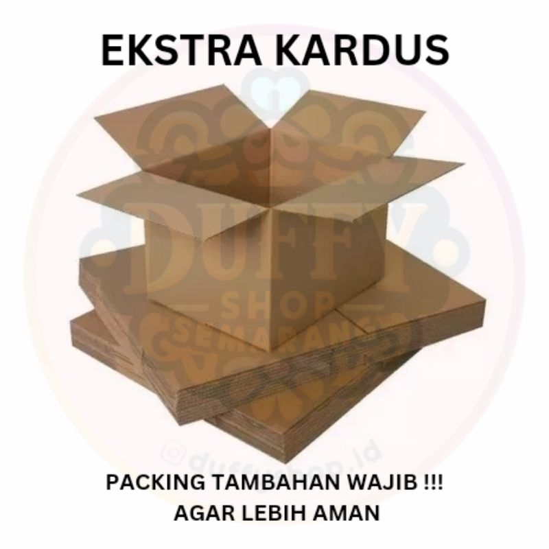 

EKSTRA KARDUS / BUBBLE WRAP !!! BACA DESKRIPSI ! PACKING TAMBAHAN WAJIB !