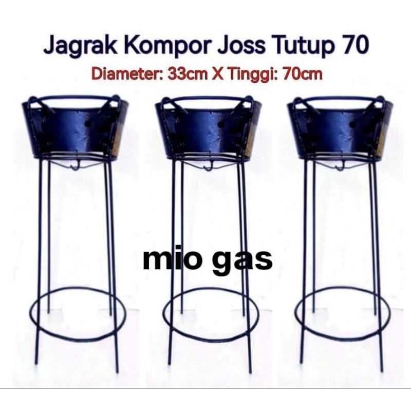 TUNGKU TENONG KOMPOR SEMAWAR TINGGI 40 & 70 CM