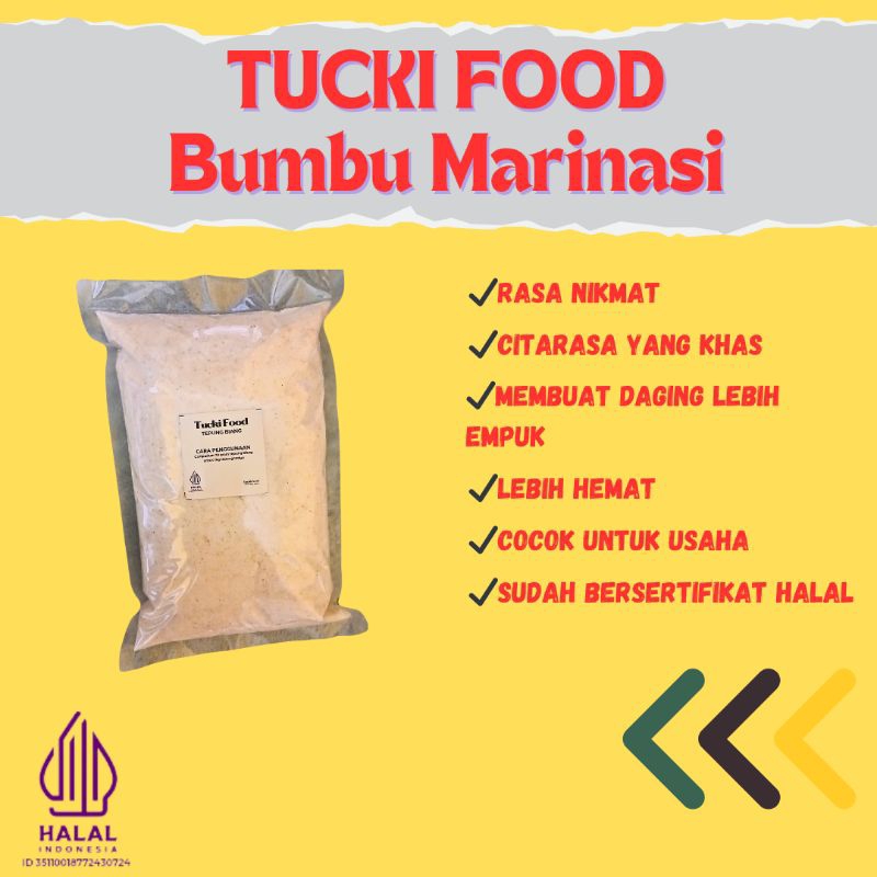 

Bumbu Marinasi Fried Chicken kemasan 500g