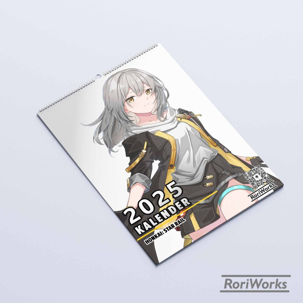 

Kalender Dinding 2025 - Honkai Star Rail