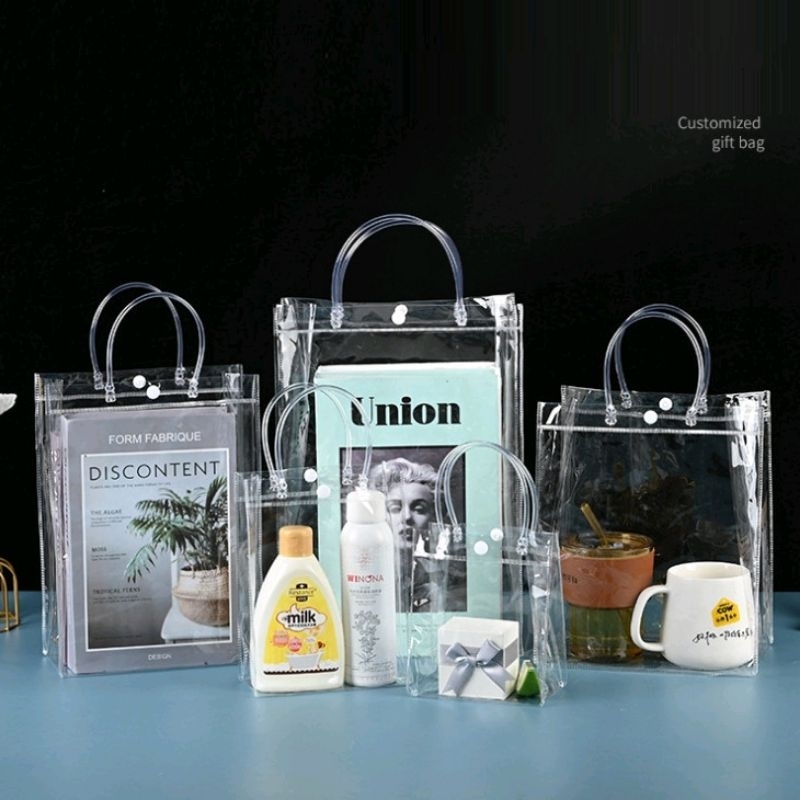 

Tas Souvenir Transparan / Hampers Bening Serbaguna Tebal
