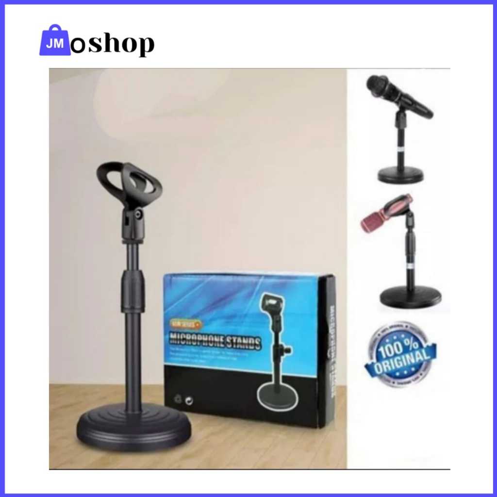 Stand Microphone Tiang Microphone Dudukan Portable Mix Standing Microphone Mix