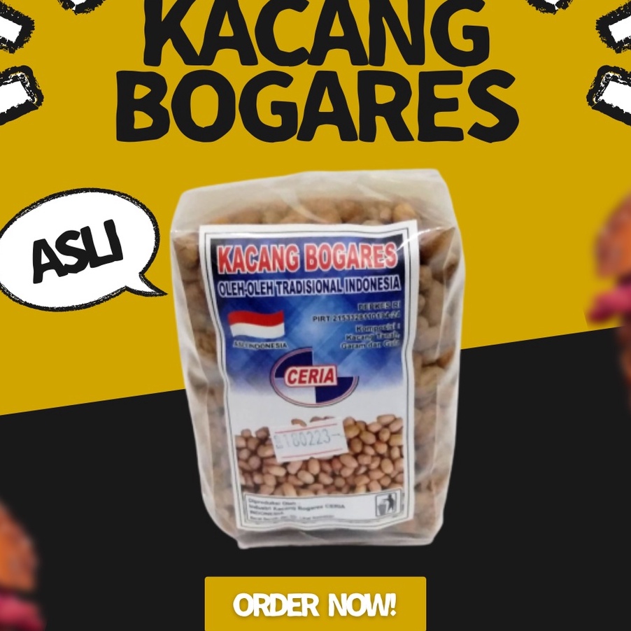 

PROMO TERUPDATE Kacang Bogares CERIA Original 25 Gram