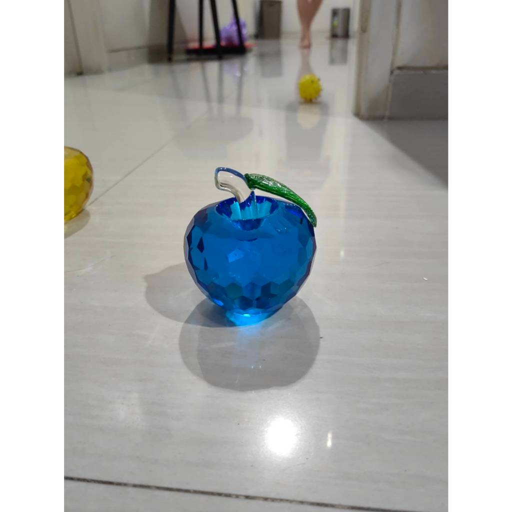 Pajangan Kristal Mewah Apel