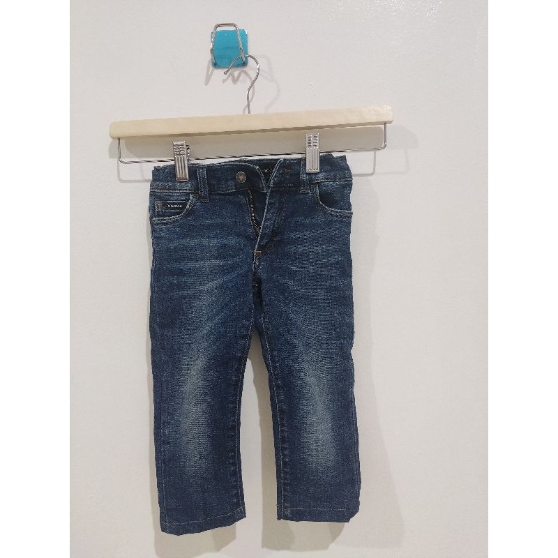 Celana Denim Dolce & Gabbana Ukuran 2Y Preloved - Kondisi Sangat Baik