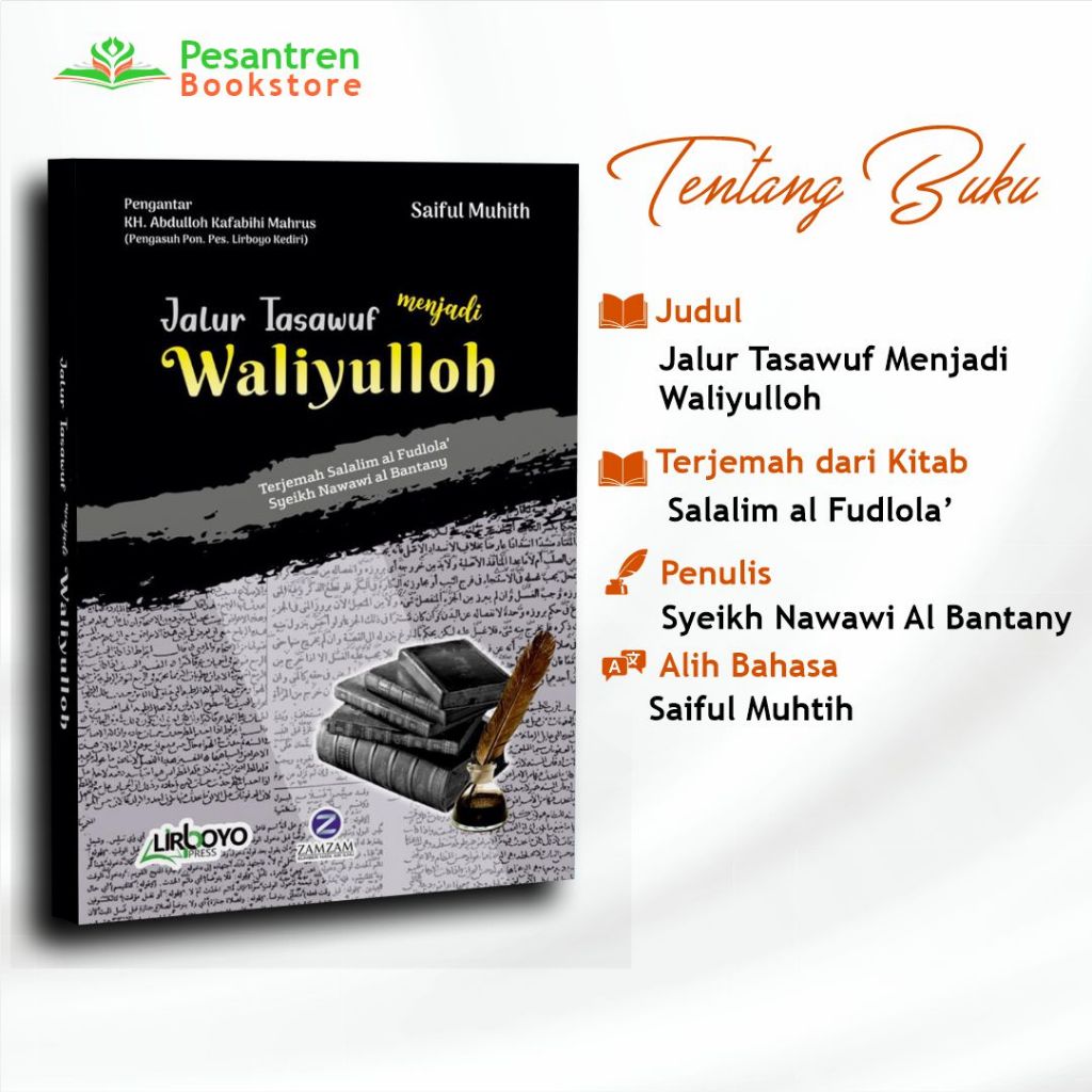 Jalur Tasawuf Menjadi Waliyullah | Salalim Fudlola | kitab terjemah | kifayatul atqiya