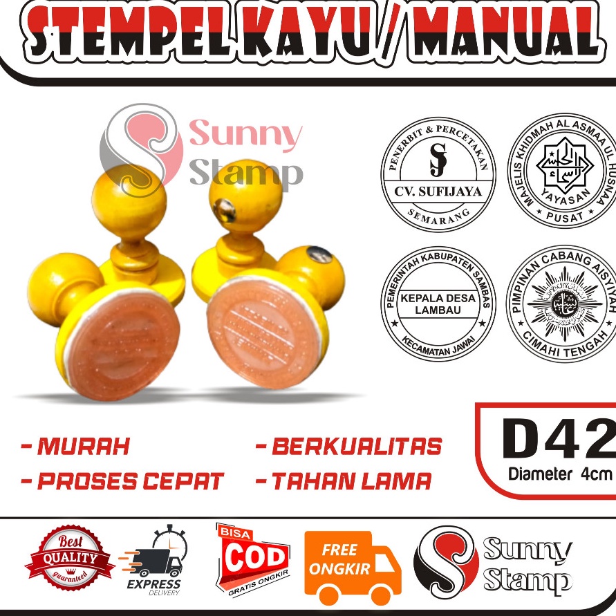 

GROSIR Cetak Stempel Manual Runaflek Nylo Gagang Kayu