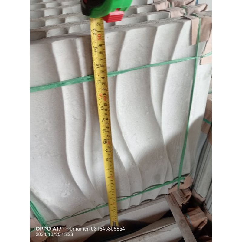 Wall panel ornamen 3D beton