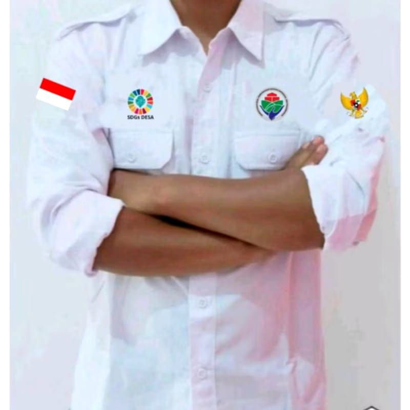 kemeja kerja baju pdh seragam kerja SDGS DESA KEMENDESA KEMEDES