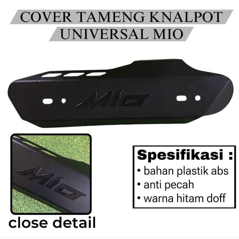 COD tameng knalpot cover knalpot motor mio mio smile mio j mio sporty mio soul mio Gt Universal moto