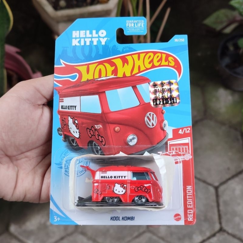 HotWheels Kool Kombi Hello Kitty Red Edition [ Factory Sealed 2021 ]