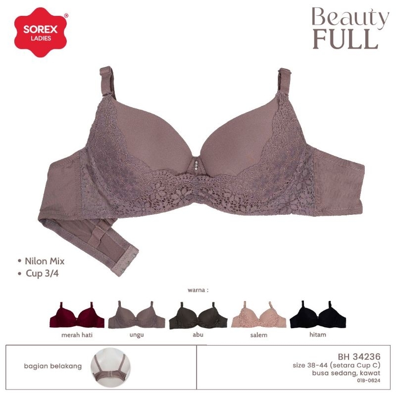BRA SOREX 34236 BH KAWAT CUP C