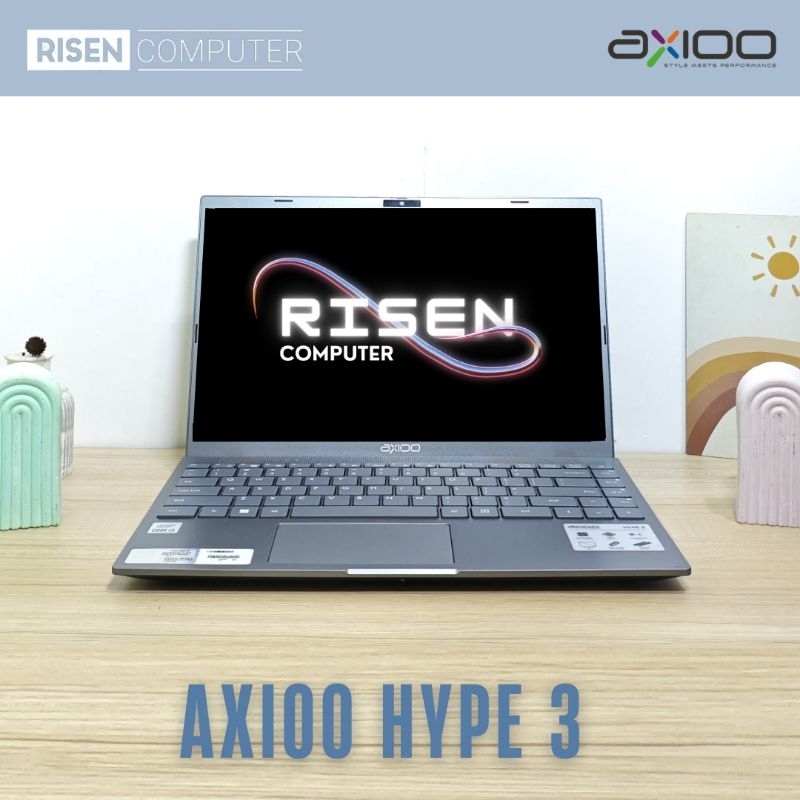 Second LAPTOP AXIOO HYPE 3 Intel Core i3 1005G1 RAM 8GB SSD 256GB Notebook 14inch Seken Bekas