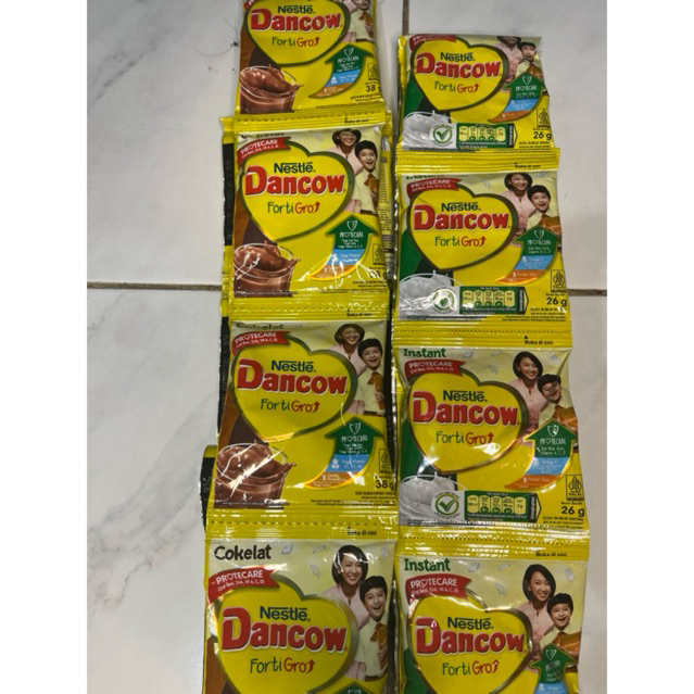 

Susu Dancow Fortigro/26gr/10 sachet (1 renteng)